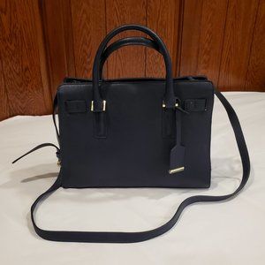 Navy Crossbody Medium Tote